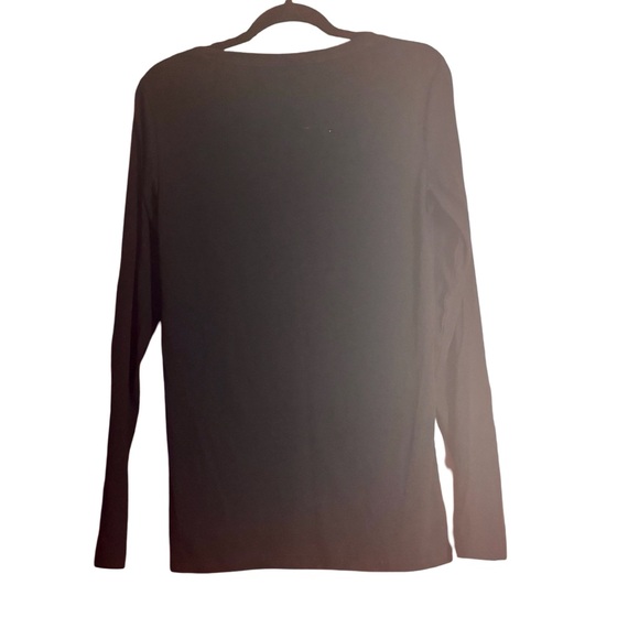 GAP Women’s Black Long Sleeve Tee Tall - Picture 4 of 4